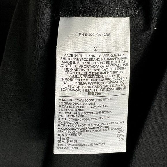 Banana Republic NWT Dress, size 2, black - Picture 11 of 13